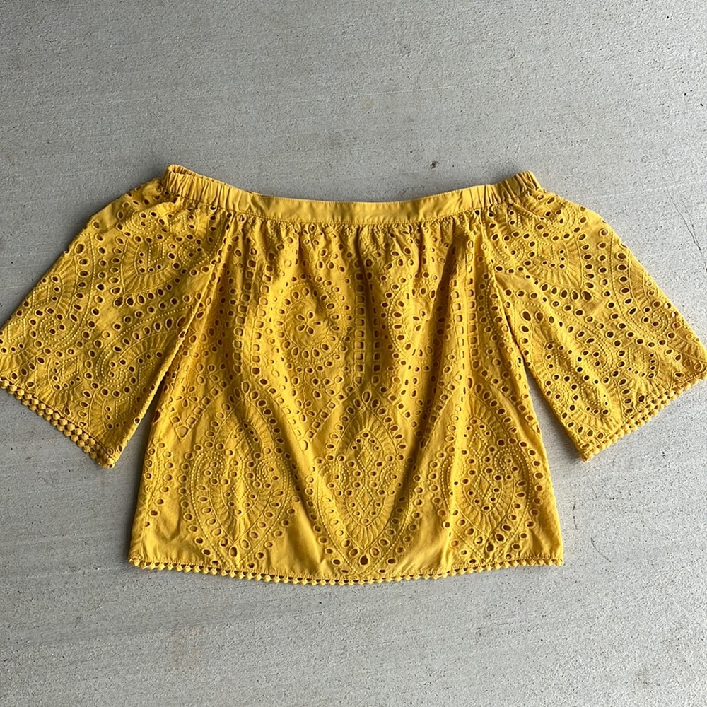 BCBG Maxazria Off The Shoulder Blouse